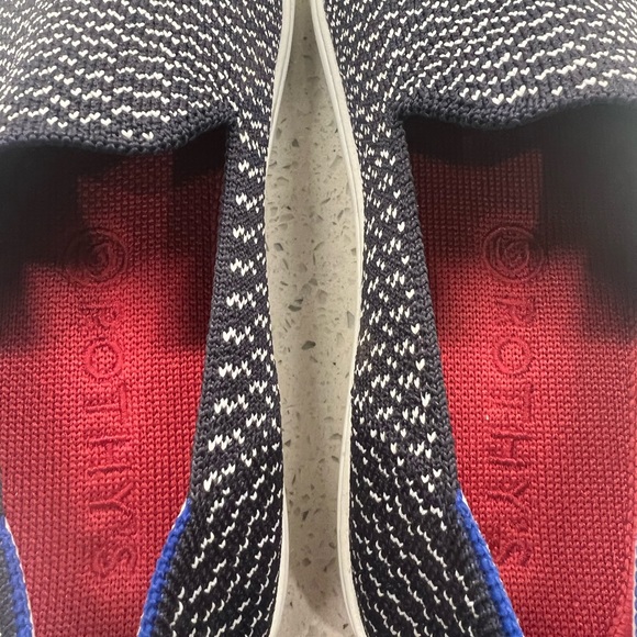 Rothy’s Slip On Sneaker, Size 6.5, Navy blue maritime gradient color. - Picture 5 of 5